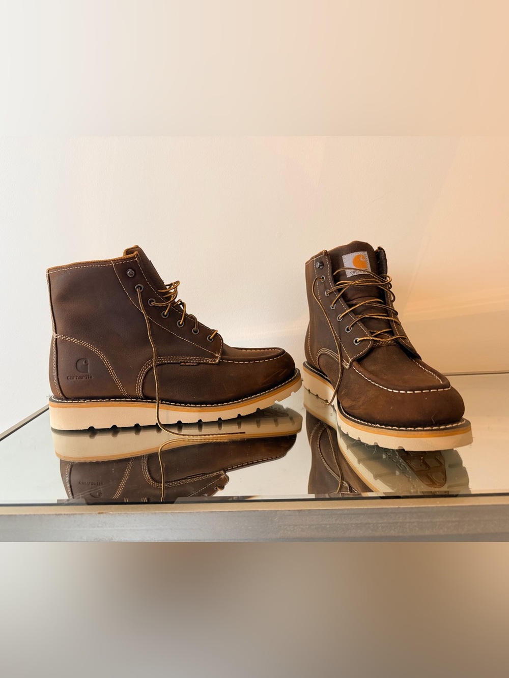 Carhartt Waterproof Soft Toe Wedge Boots